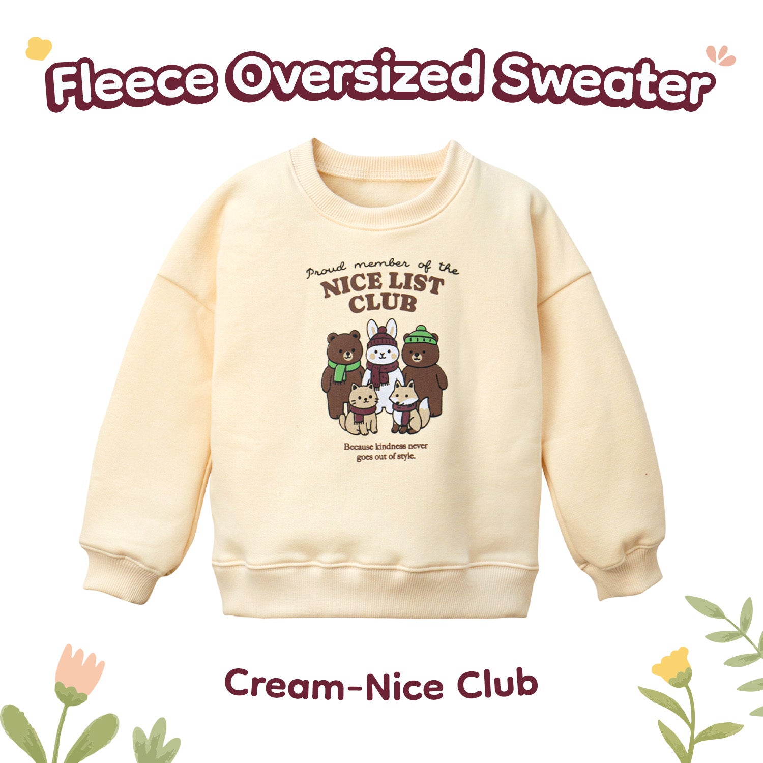 Fleece Oversized Sweater