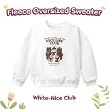 Fleece Oversized Sweater