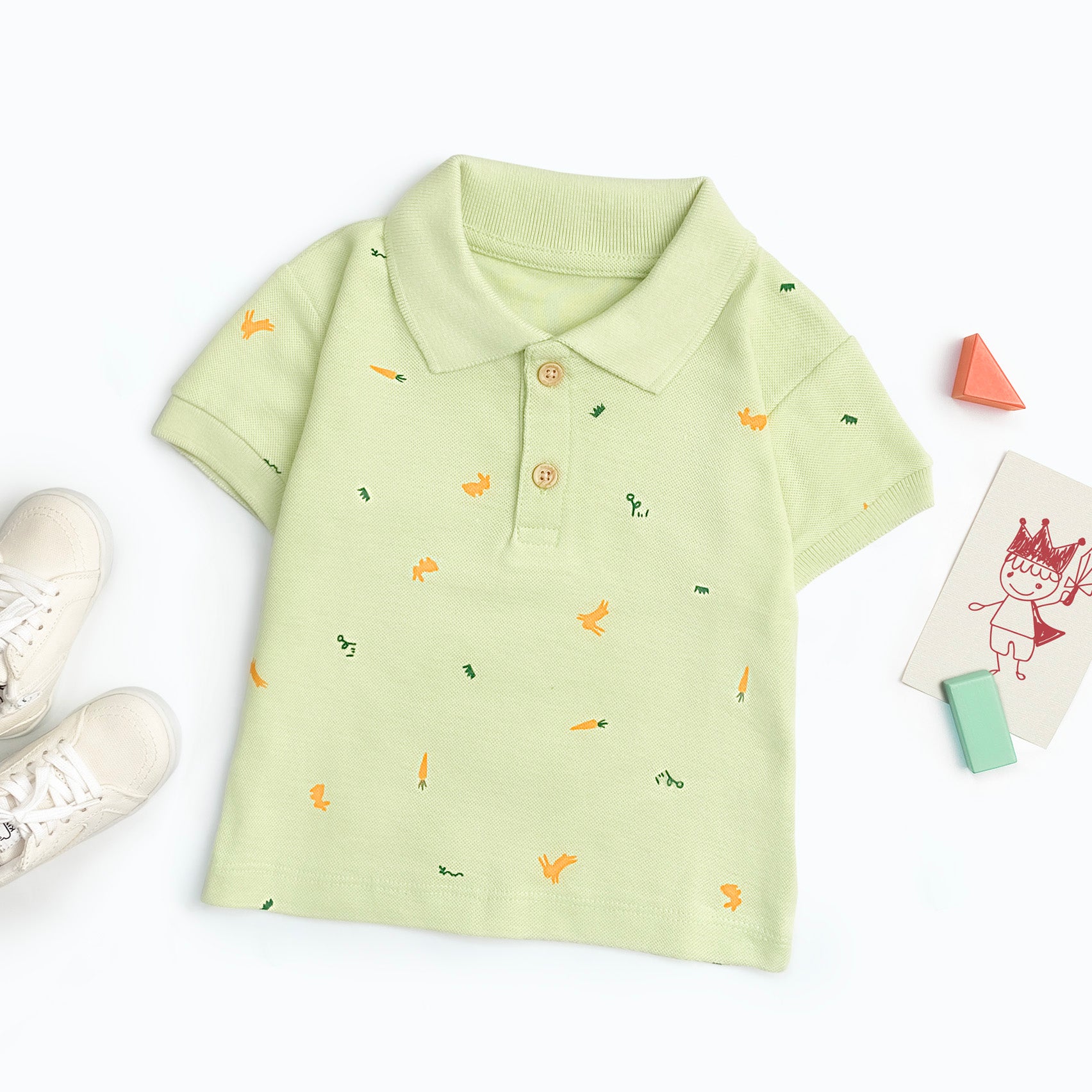 Printed Polo Shirt