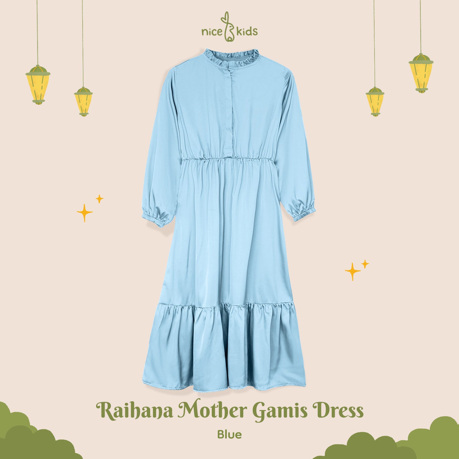 Raihana Mother Gamis Dress