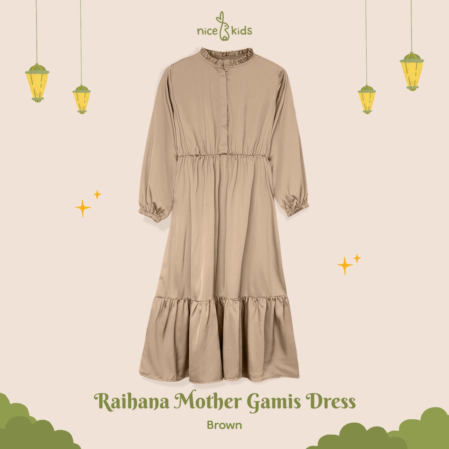 Raihana Mother Gamis Dress