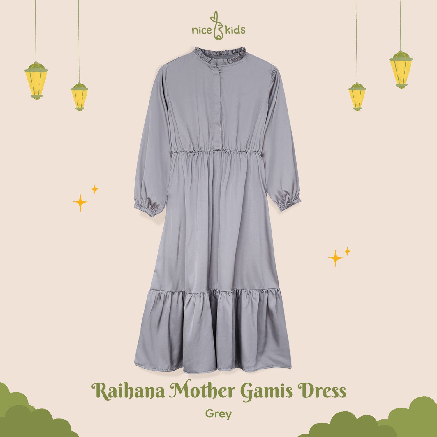 Raihana Mother Gamis Dress