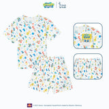 Spongebob Tencel Short Sleeve Kids Pajamas