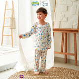 Spongebob Tencel Long Sleeve Kids Pajamas