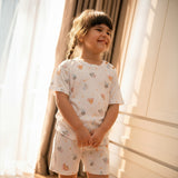 Tencel Dreamland Short Sleeve Kids Pajamas