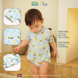 SpongeBob SquarePants Collection - Tropical Bodysuit Boy &amp; Girl Jumper Bayi New Born Motif Lucu 0-12 Bulan