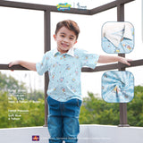 SpongeBob SquarePants Collection - Polo Shirt Kaos Polo Bermotif Spongebob Anak 1-8 Tahun