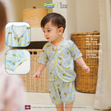 SpongeBob SquarePants Collection - Tropical Short Baby Pajamas Piyama Bayi New Born 0-12 Bulan