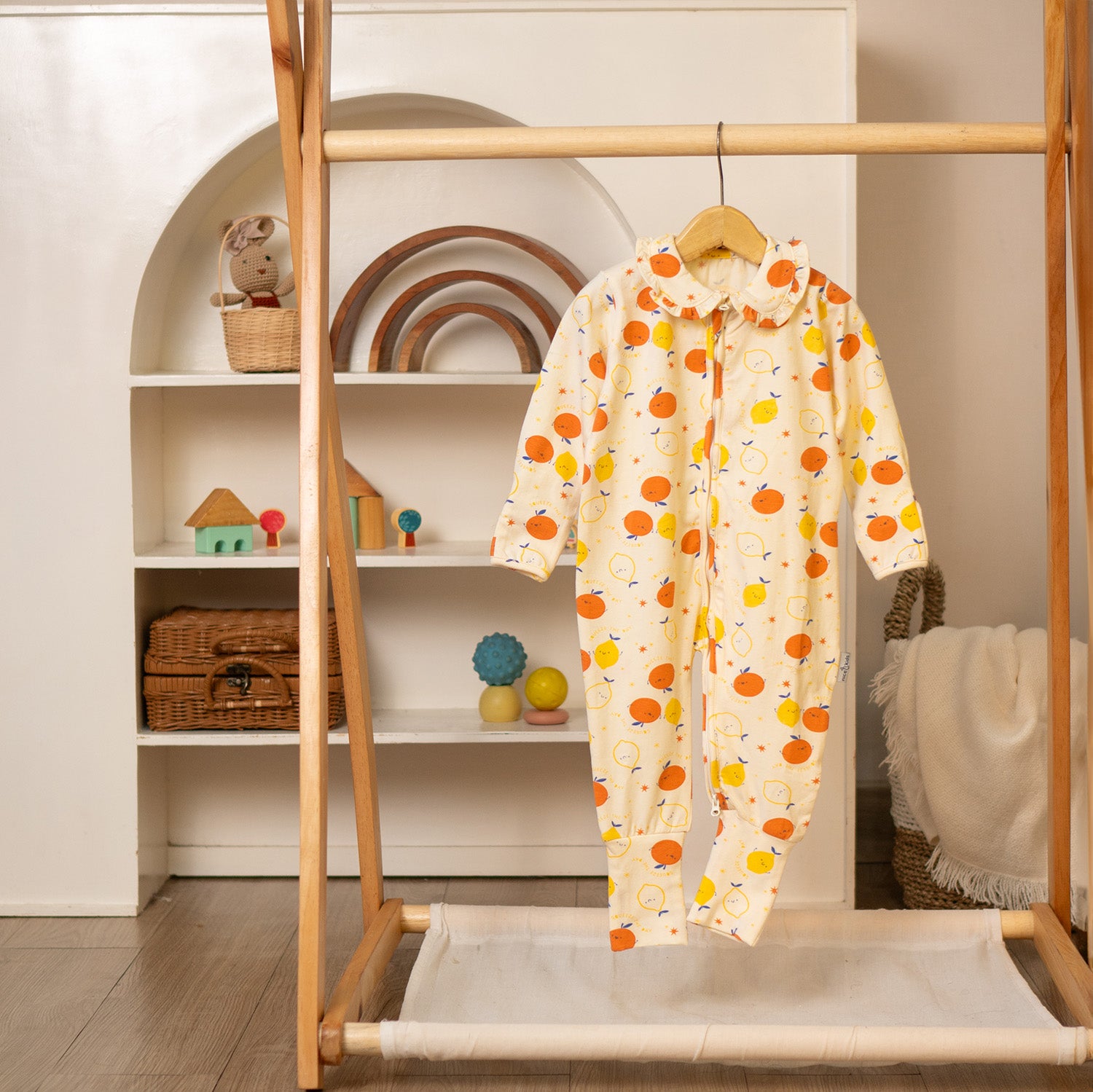 Fruity Party Sleepsuit Baby Girl