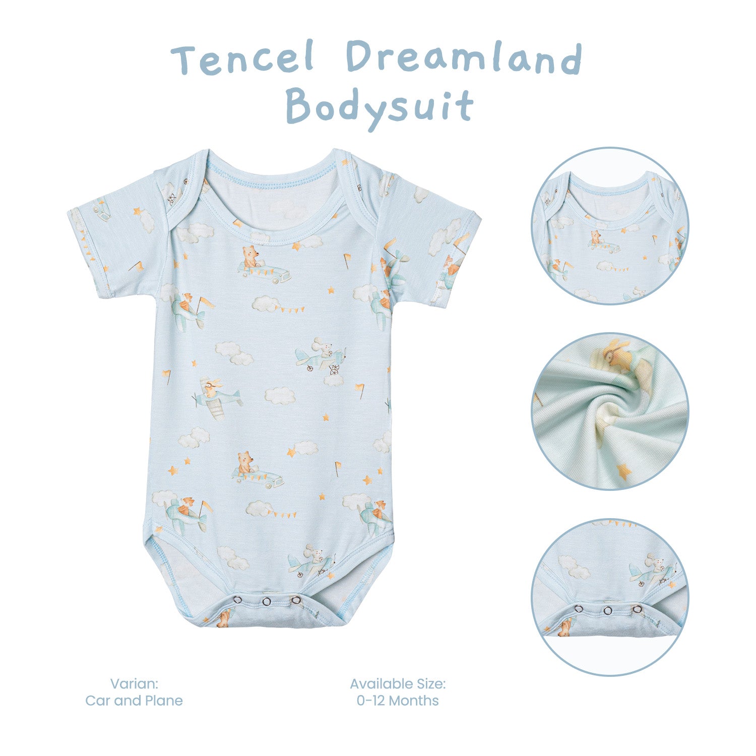Tencel Dreamland Basic Bodysuit