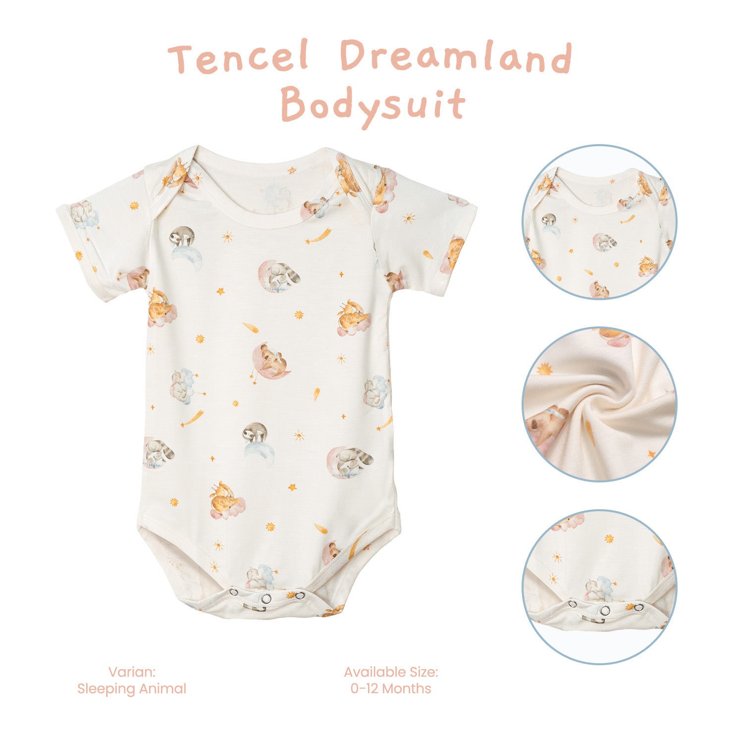 Tencel Dreamland Basic Bodysuit