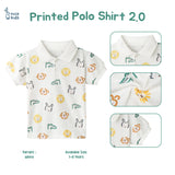 Printed Polo Shirt 2.0 (Kaos Atasan Anak Laki-Laki 1-8 Tahun)