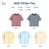 Midi Stripe T-Shirt