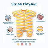 Stripe Baby Playsuit