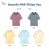 Parents Midi Stripe T-Shirt