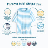Parents Midi Stripe T-Shirt