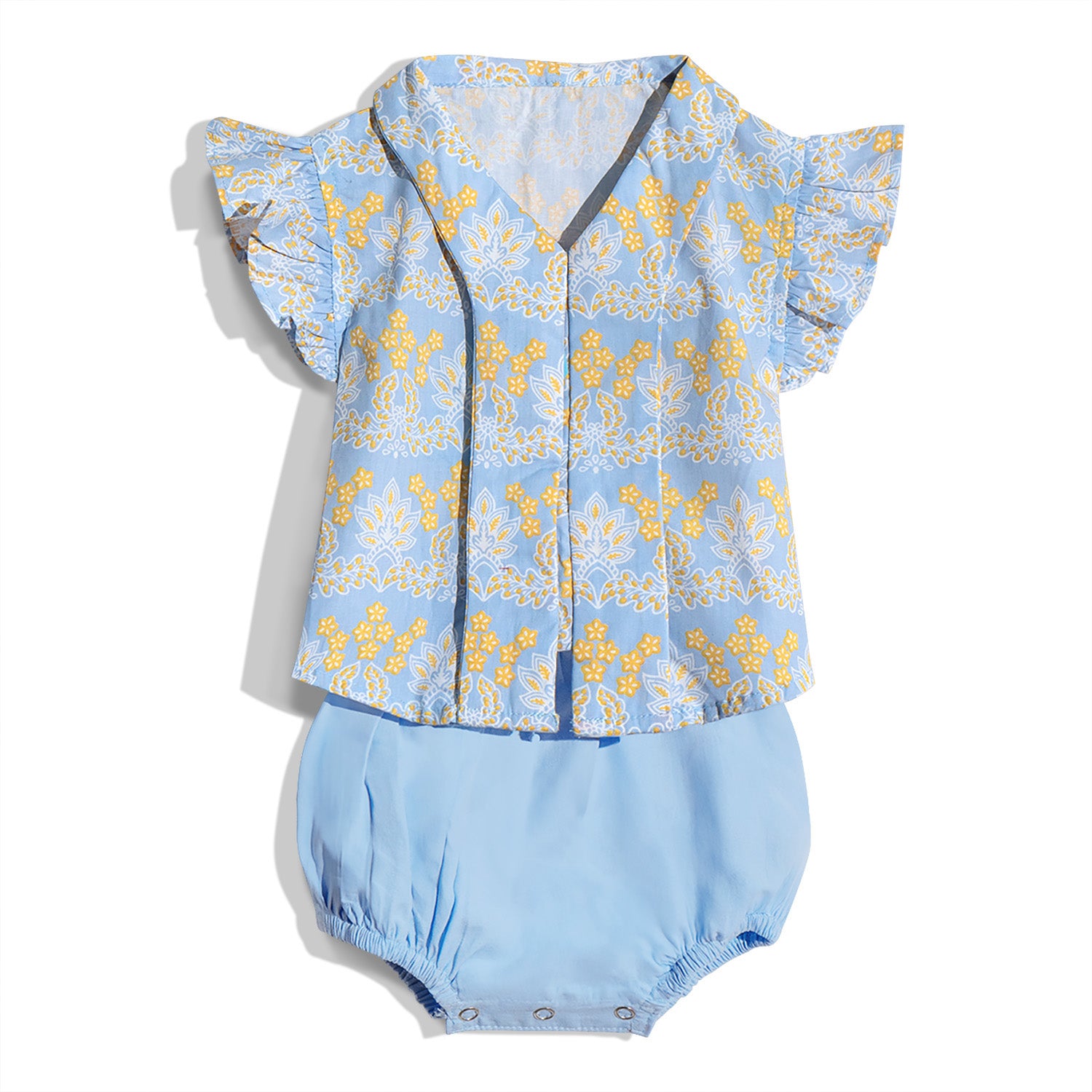 Kutubaru Batik Bodysuit Baby Girl