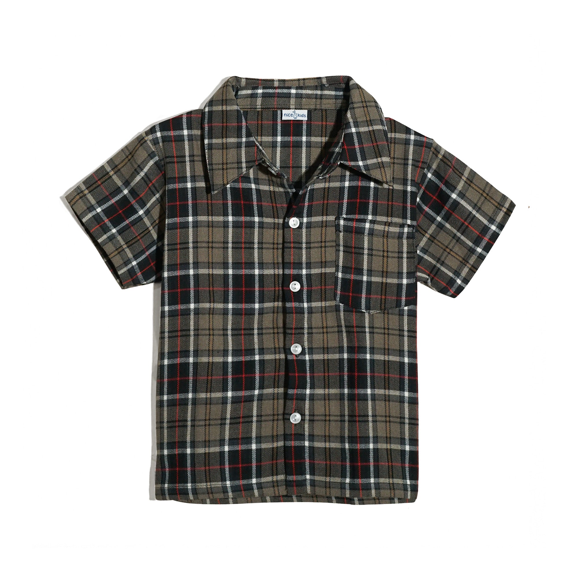 Flannel Short Sleeve Shirt