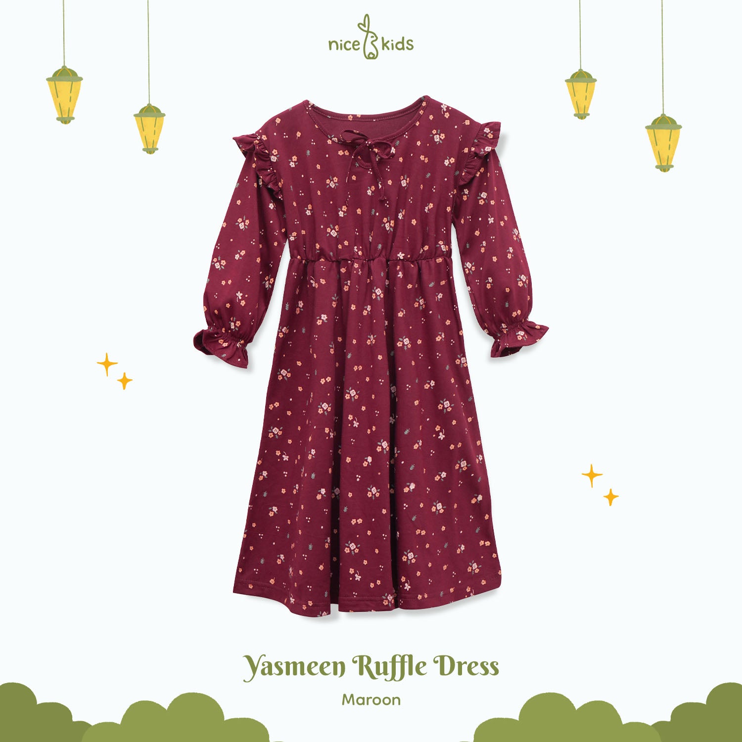 Yasmeen Ruffle Dress