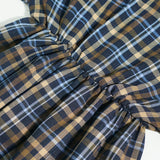 Flannel Long Sleeve Dress