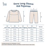 Nice Kids - Dora Long Kids Pajamas 1-8 Tahun