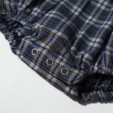 Flannel Baby Collar Bodysuit