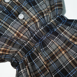 Flannel Baby Collar Bodysuit