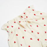 Pointelle Ruflle Tanktop Set