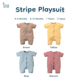 Stripe Baby Playsuit