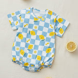 Fruit Checkered Bodysuit