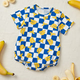 Fruit Checkered Bodysuit