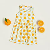 Fruit Checkered Dress