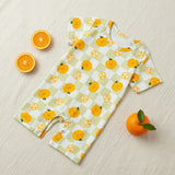 Fruit Checkered Playsuit