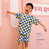 Fruit Checkered Oversized Set