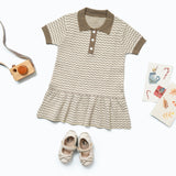 Knitted Polo Dress