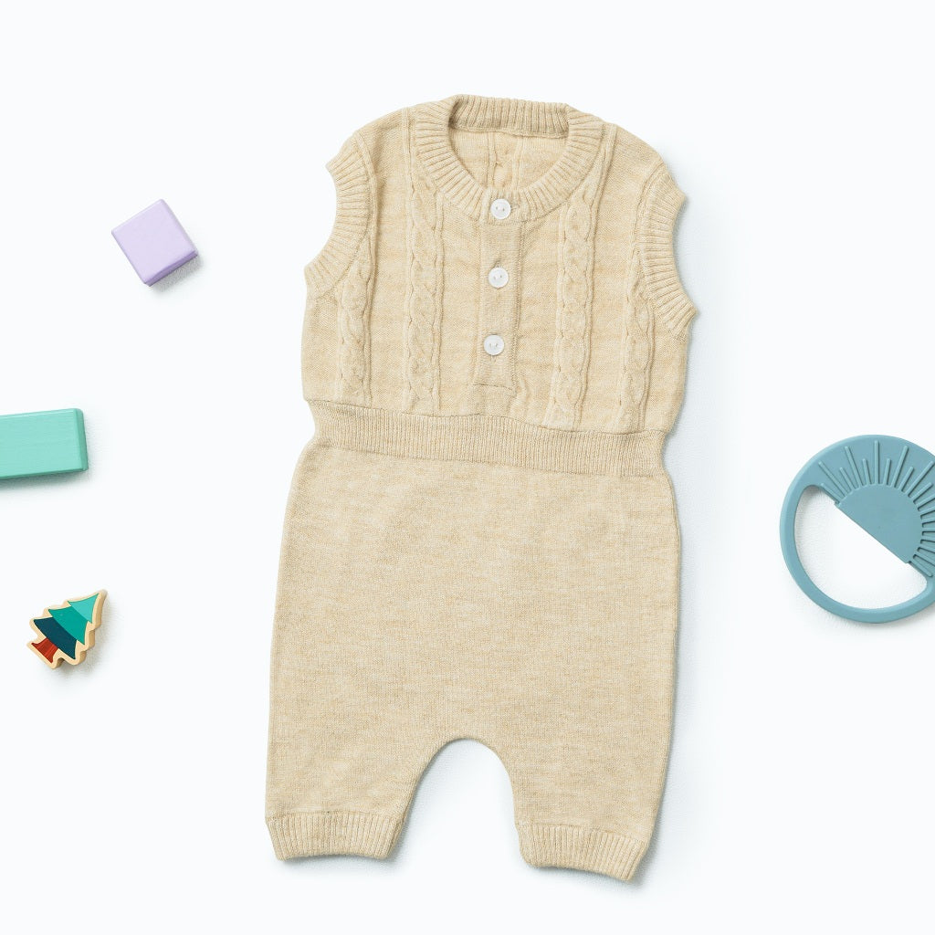 Knitted Baby Romper
