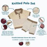 Knitted Polo Set