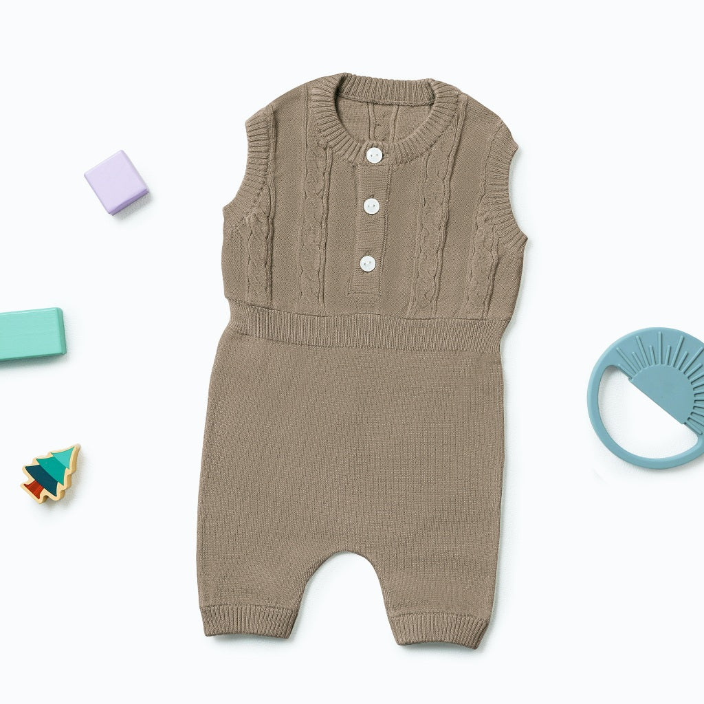 Knitted Baby Romper