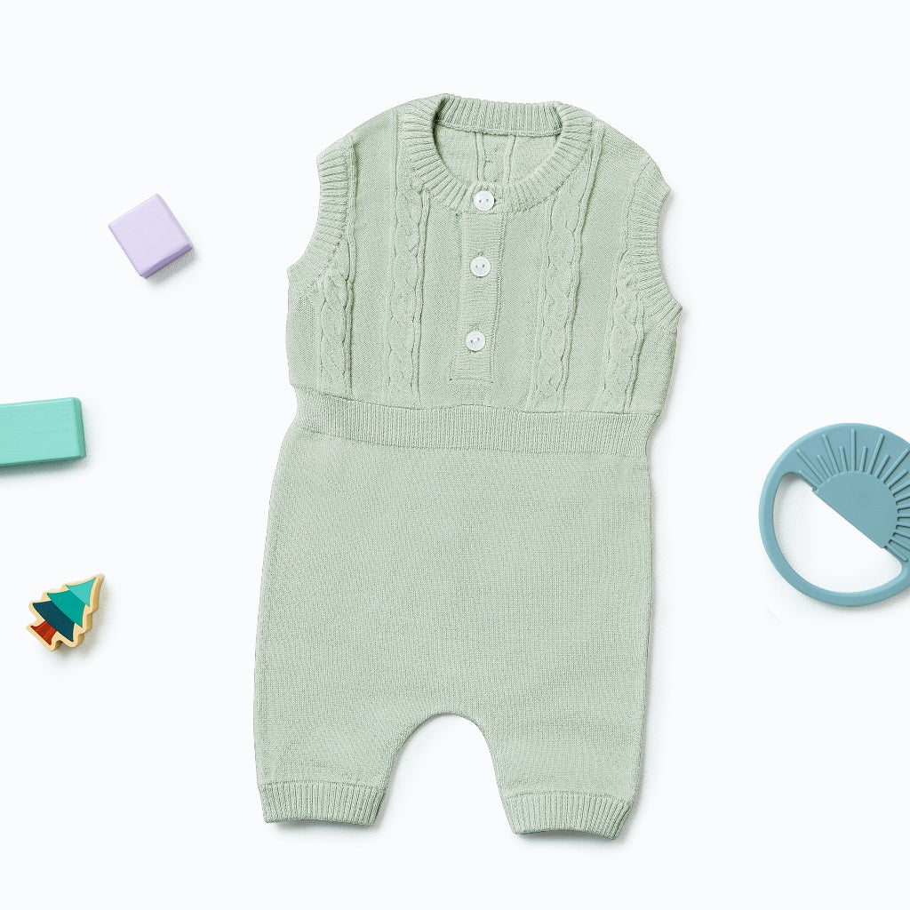 Knitted Baby Romper