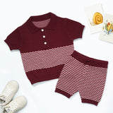 Knitted Polo Set