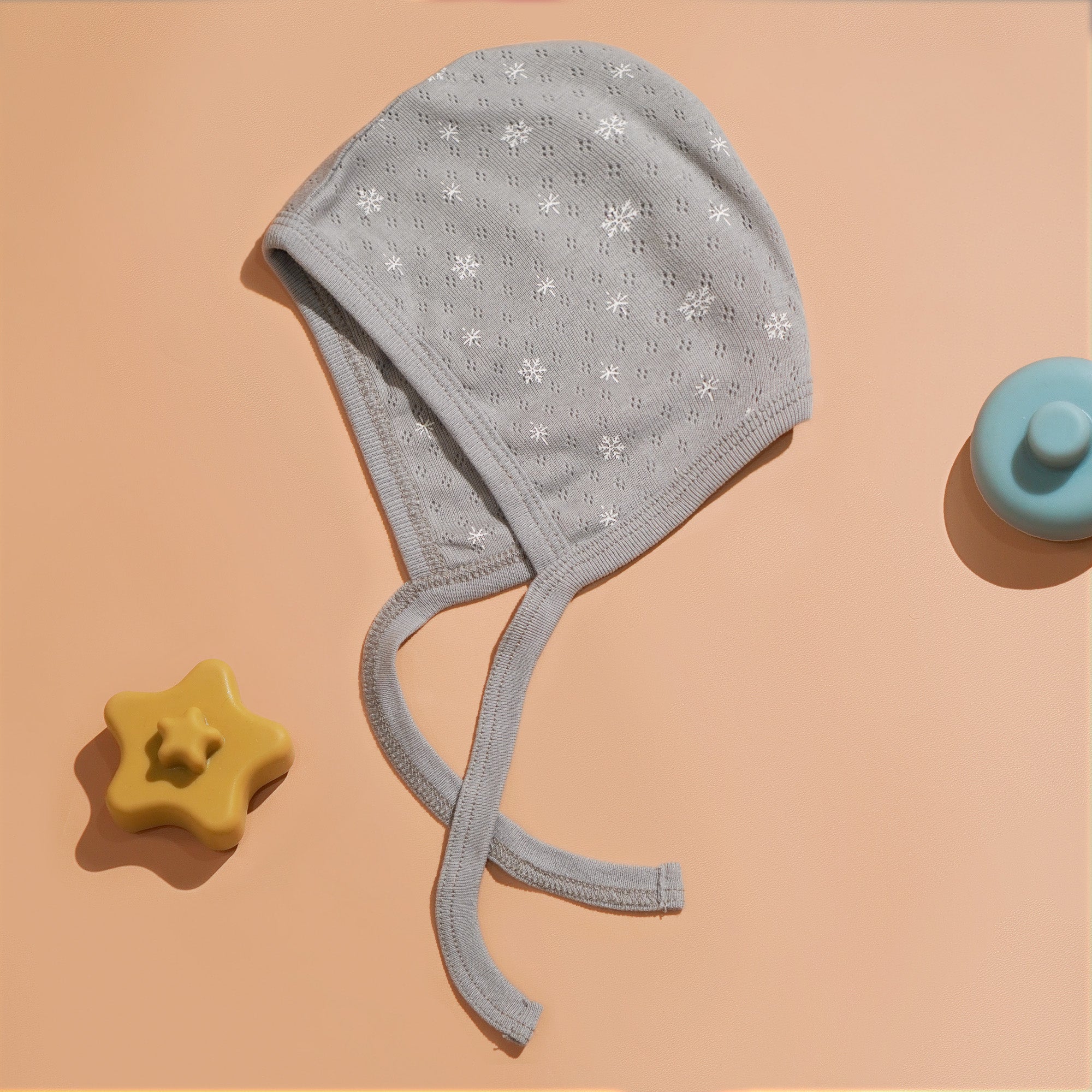Pointelle Baby Bonnet Hat