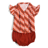 Kutubaru Batik Bodysuit Baby Girl